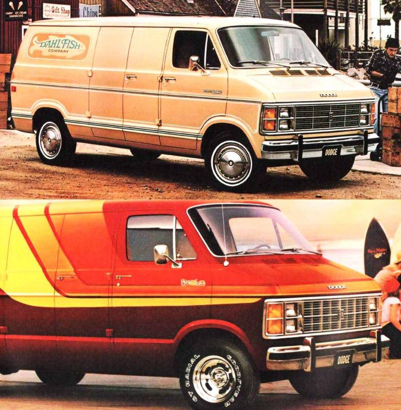 1977 dodge tradesman van brochure-b100-b200-b300