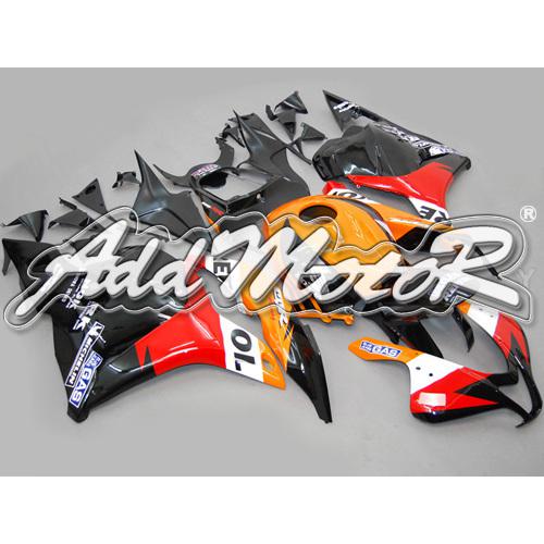 Injection molded fit cbr600rr 2009 2010 2011 2012 orange repsol fairing 69n01