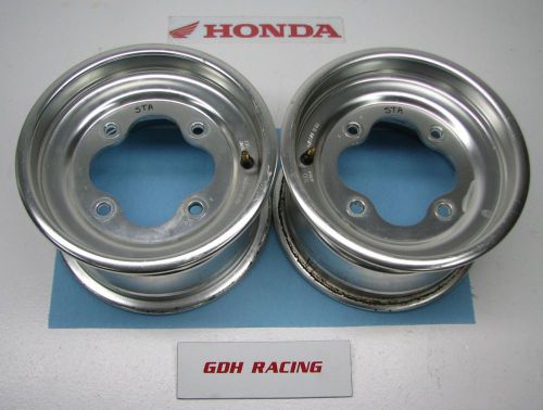 Honda trx 450r 450er 400ex 300ex 250x 250ex 400x  front rims stock set wheel sta