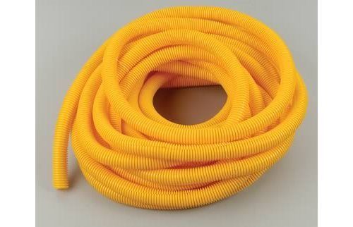 Taylor convoluted tubing 1/4&#034; dia. 25 ft yellow 38093