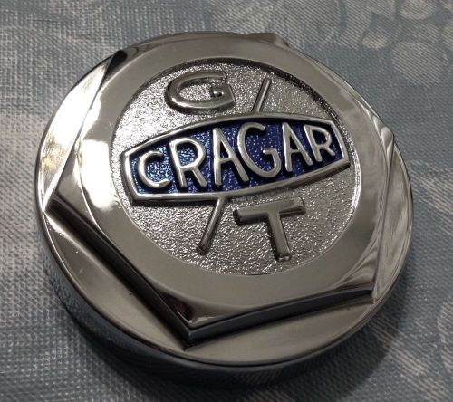 Cragar gt chrome wheel center cap