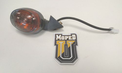 2007 piaggio fly 50 4t front right turn signal used vespa moped scooter