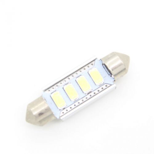 White 41mm festoon dome 5730 smd 4 led c5w car auto light source interior lamp