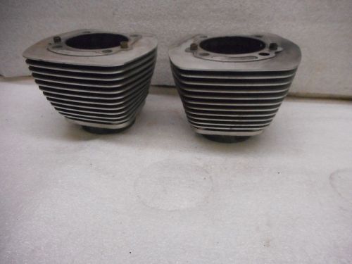 Harley 99-05 twin cam 88 stock standard bore silver cylinders.