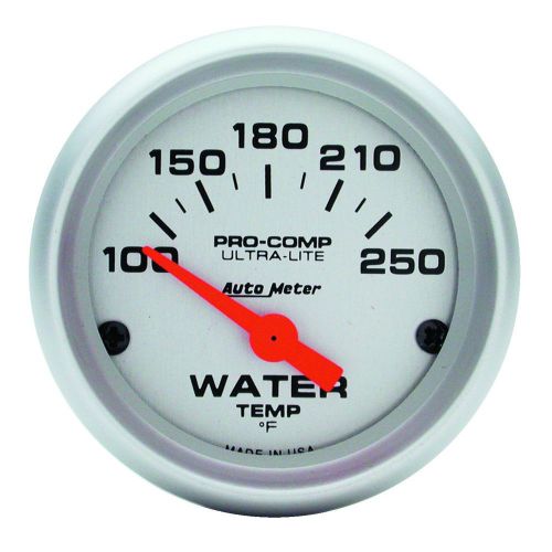 Auto meter 4337 ultra-lite; electric water temperature gauge