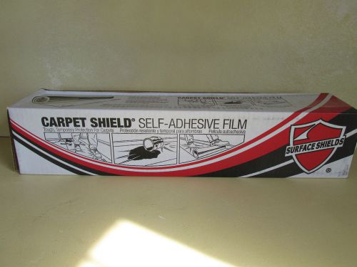 Surface shields cs21200 -21&#034; x 200&#039; -350 sq. ft. adhesive carpet protecting film