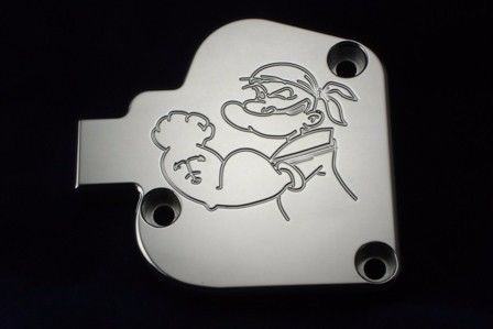 Yamaha banshee 350 atv blaster sailor fist billet aluminum throttle cover