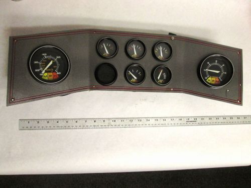 Gauge panel charger 1990&#039;s mph rpm temp oil fuel batt trim boat guages