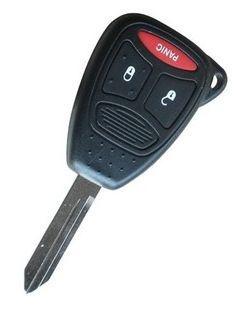 Three buttons keyless entry remote case for chrysler dodge 