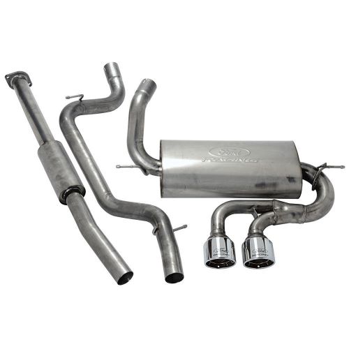 Ford racing m-5200fst focus st catback exhaust stainless 13-16