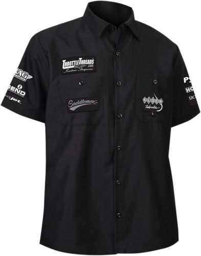 Throttle threads tt620s24bklr shirt tt team lg