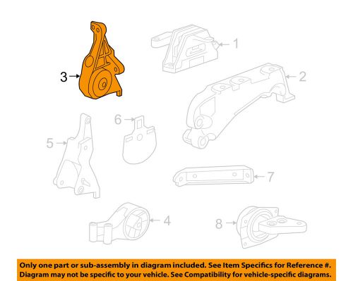 Gm oem-transmission mount 13324725