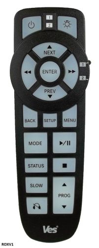 Genuine 2008-13 chrysler,dodge,jeep ves 2 channel dvd remote