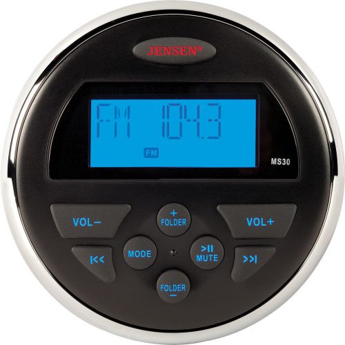 Jensen ms30rtl ms30 am/fm/usb compact waterproof stereo