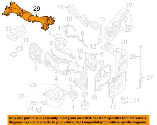 Subaru oem 2006 impreza-intake manifold 14001ab832