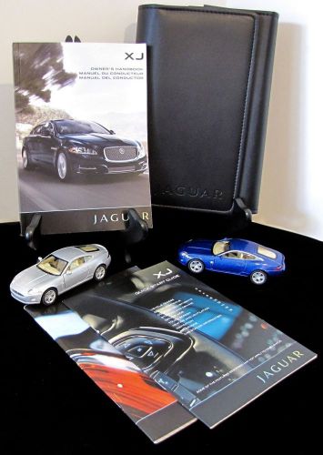 2012 jaguar xj  with navigation owners manual set #o35