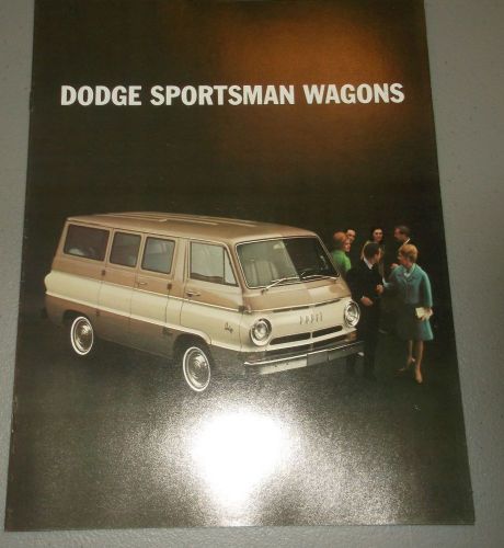 1967 dodge sportsman wagon brochure