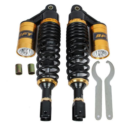 Motorcycle 280mm 11&#034; air shock absorbers suspension for honda kawasaki yamaha