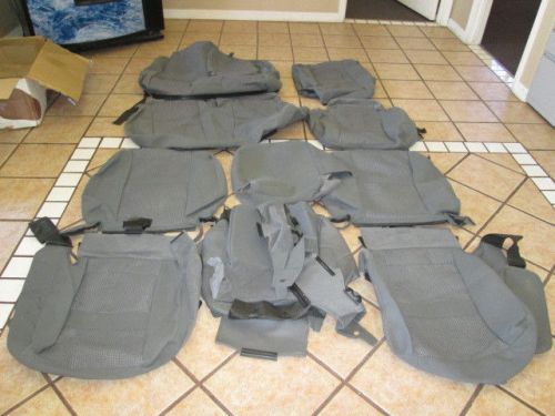 2006 dodge ram mega cab  seat  covers gray mopar factory oem