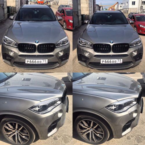 Headlight eyebrows eyelids for bmw x5 f15