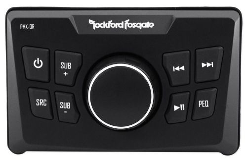 Rockford fosgate pmx-0r marine wired remote control for pmx-8bb, pmx-5, pmx2