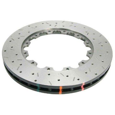 Dba (52322.1xs) 5000 series drilled and slotted replacement disc brake rotor, fr