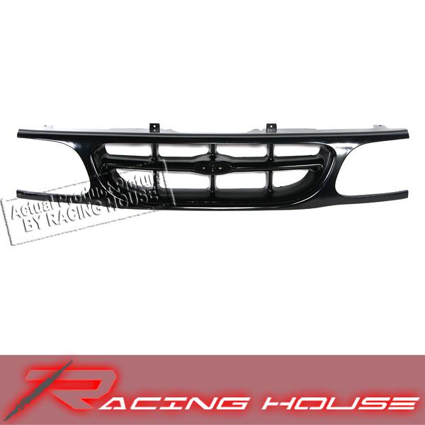 95-98 ford explorer 4dr suv matte black front grille grill assembly replacement