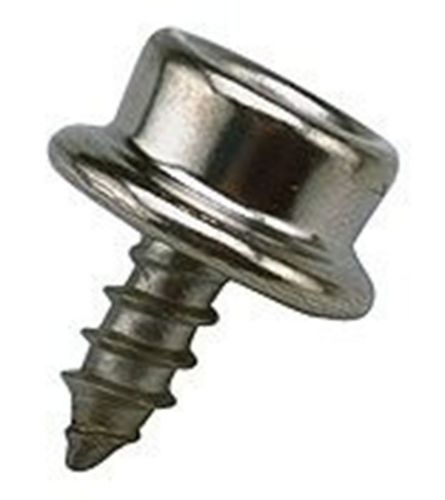 Boat cover male post snap 5/8&#034; stud with screw bottom 10 pk. truck cover