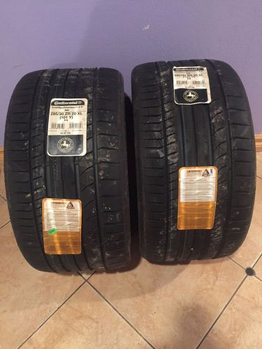 Continental contisportcontact 5p 295/30-20 xl tire (set of 2) tuned bmw m5 m6