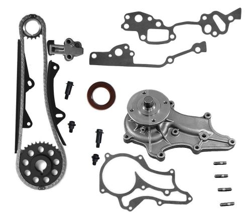 85-95 toyota 4runner 2.4l 22re 22rec sohc 8v new timing chain kit + water pump