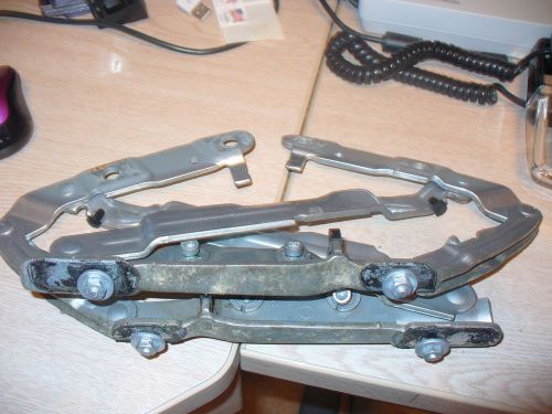 Vw oem 98-05 beetle silver trunk hatch hinge set lh rh hinges 1c0 827 302 &amp; 301