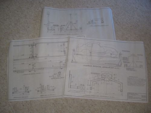 Hard to find porsche 356 restoration rotisserie fabrication plans