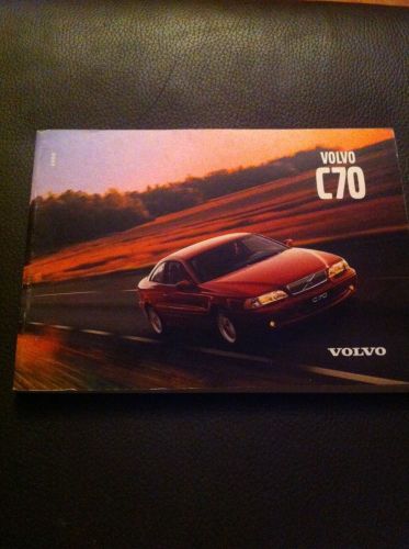 2000 volvo c70 owners manual