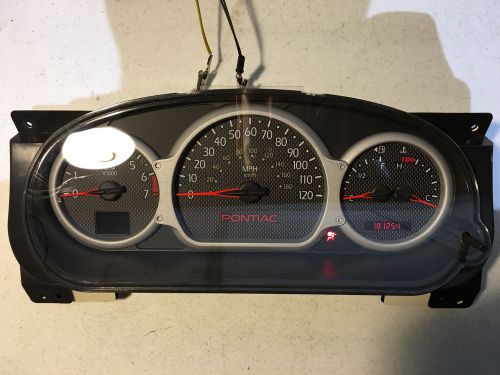 2001 2002 2003 pontiac aztek speedometer instrument cluster dash gauges 181k oem