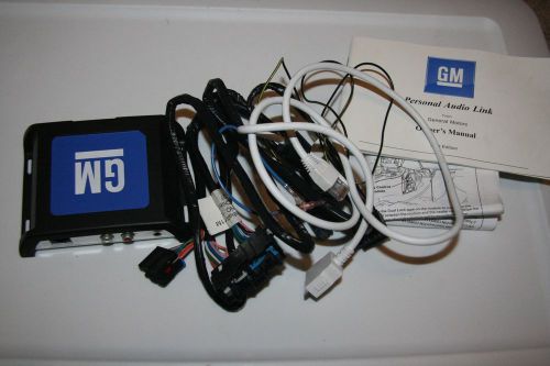 Gm personal audio link pal 19171028 cobalt hhr solstice sky ipod adapter