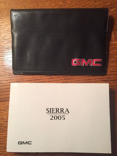 2005 gmc sierra owner manual