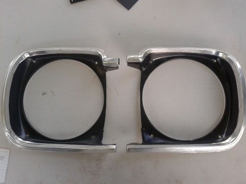 1969 amc rambler headlight bezels