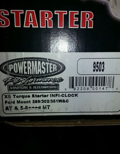 New powermaster small block ford starter