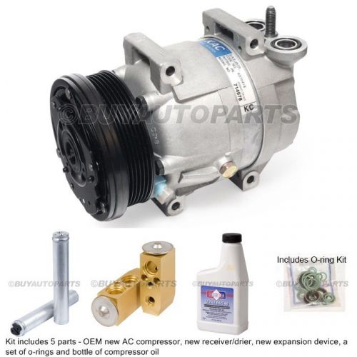 New air conditioning compressor kit - genuine oem ac compressor &amp; clutch + more