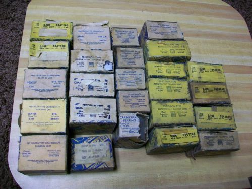 25 nos vintage chevrolet engine bearing sets