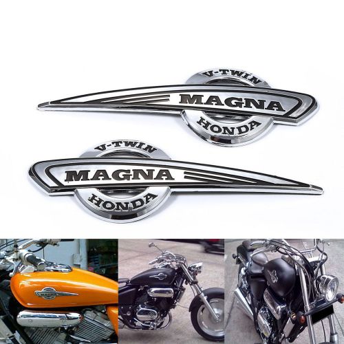 Gas tank emblem badge decals for honda magna vf500 vf700 vf750 vf1100 vt250 3d