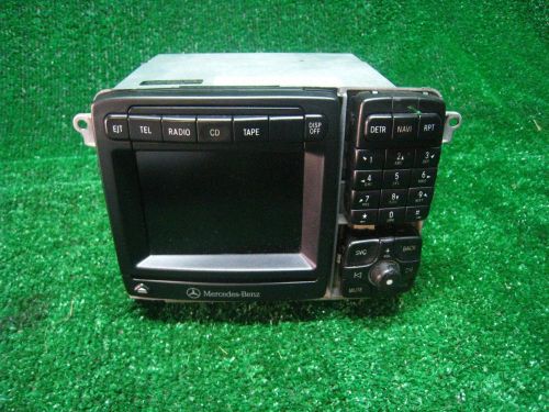 2002 mercedes s-class s430 dash oem navigation radio stereo cd player