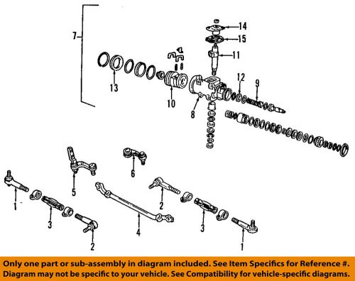 Gm oem steering gear-pitman arm 26051896