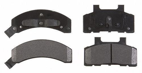 Acdelco durastop 17d215m brake pad or shoe, front-semi metallic brake pad