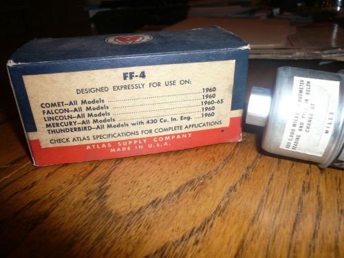 Atlas micronal gasoline filter ff-4 nos comet falcon lincoln mercury thunderbird