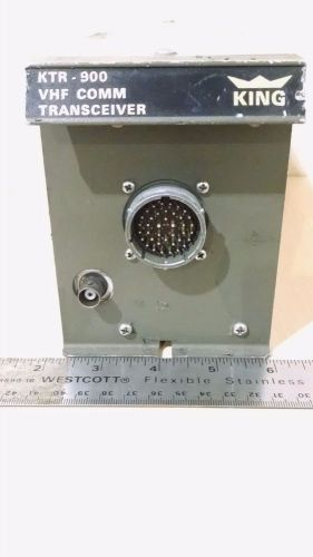 King ktr900 vhf transceiver part number 064-1003 with tuning head