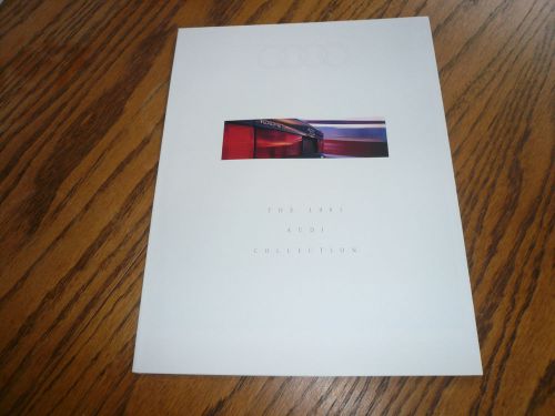 1993 audi s4 quattro 100cs 100s 90cs 90s sales brochure