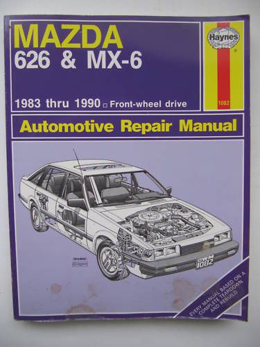 Haynes  mazada &#039;auto repair manual&#039;  1983-90