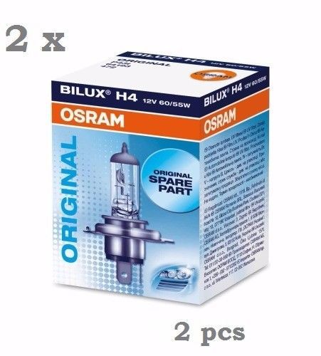 2 x osram h4 12v 60/55w 64193 original halogen bulb car headlights new 2pcs set