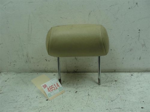 1997 1998 1999 infiniti q45 left driver side front seat headrest head rest tan